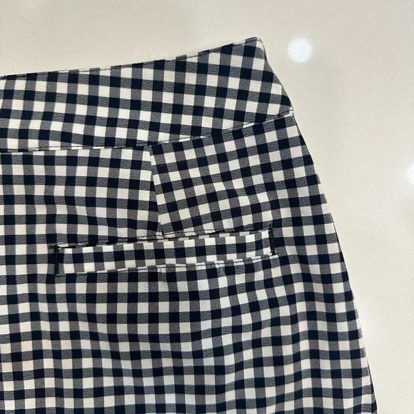 Lady Hagen Navy and White Gingham Skort - Sz 6 - Picture 6 of 11